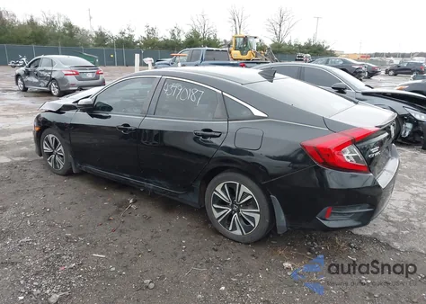 2016 Honda Civic Ex-T from USA, damaged, VIN 19XFC1F38GE010477